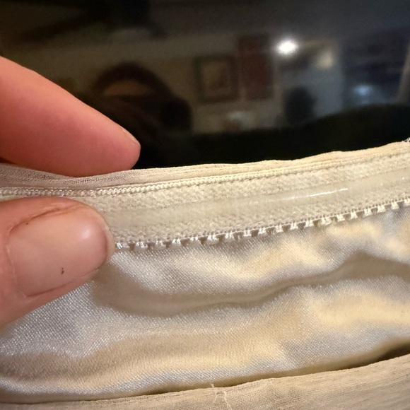 BCBG winter white tiered corset dress - Picture 9 of 16